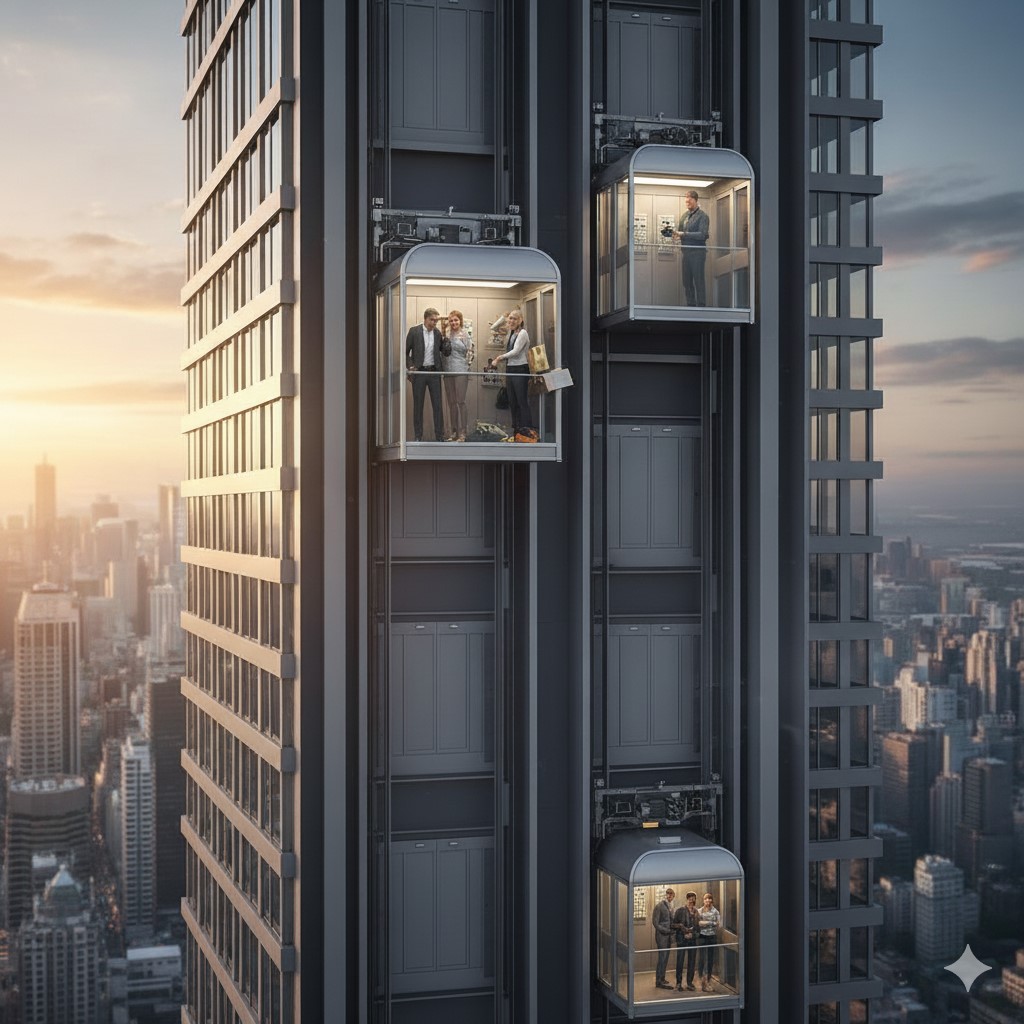 سرویس آسانسورهای بلندمرتبه